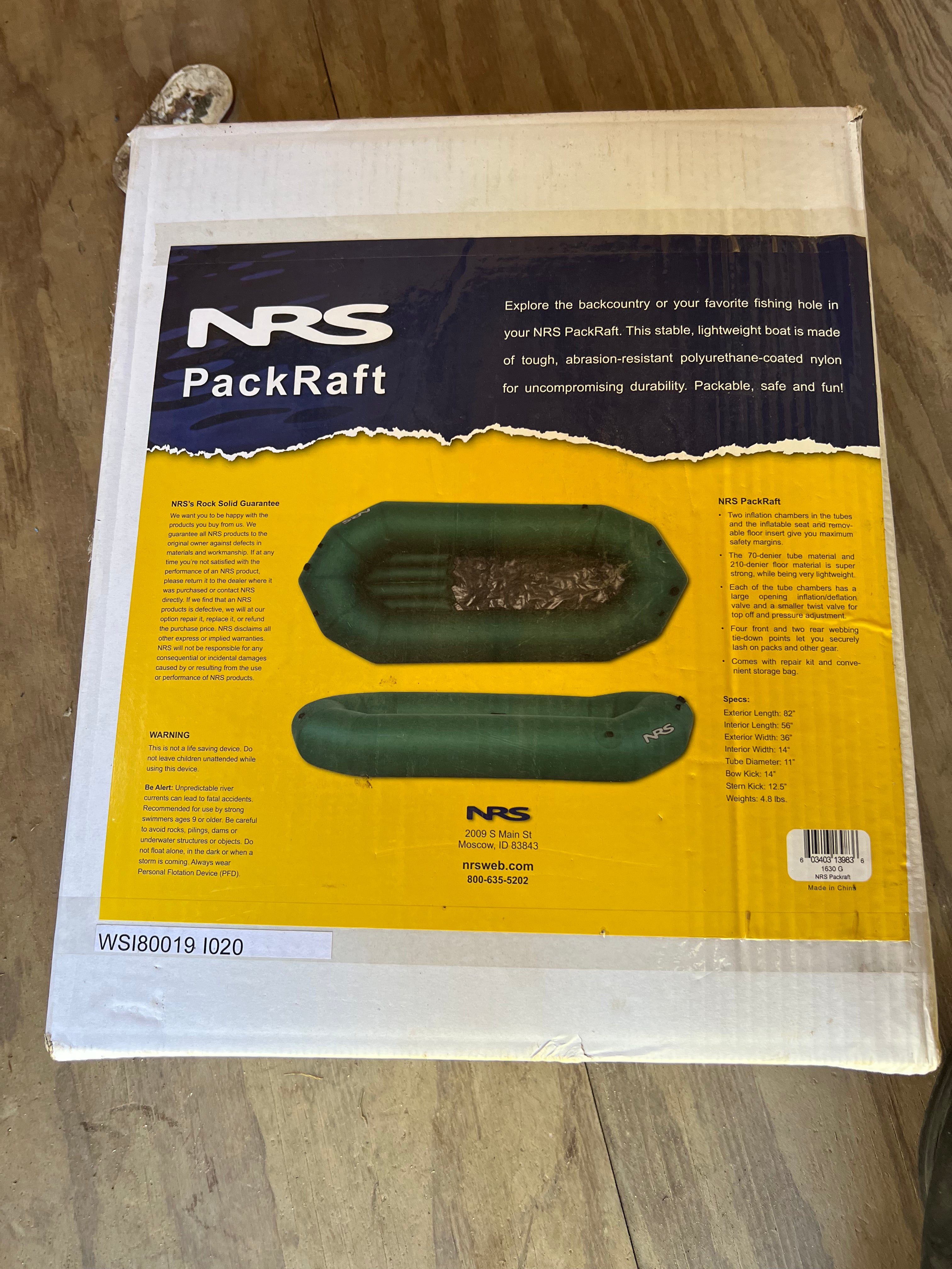 USED NRS Packraft