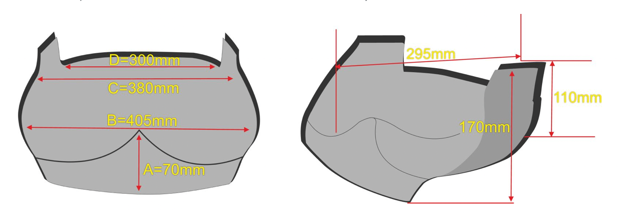 Galasport Carbon seat for kayak