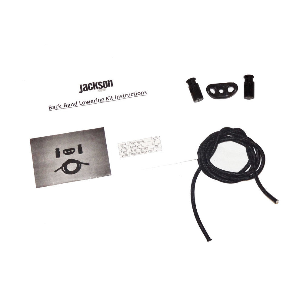 Jackson Backband Lowering Kit