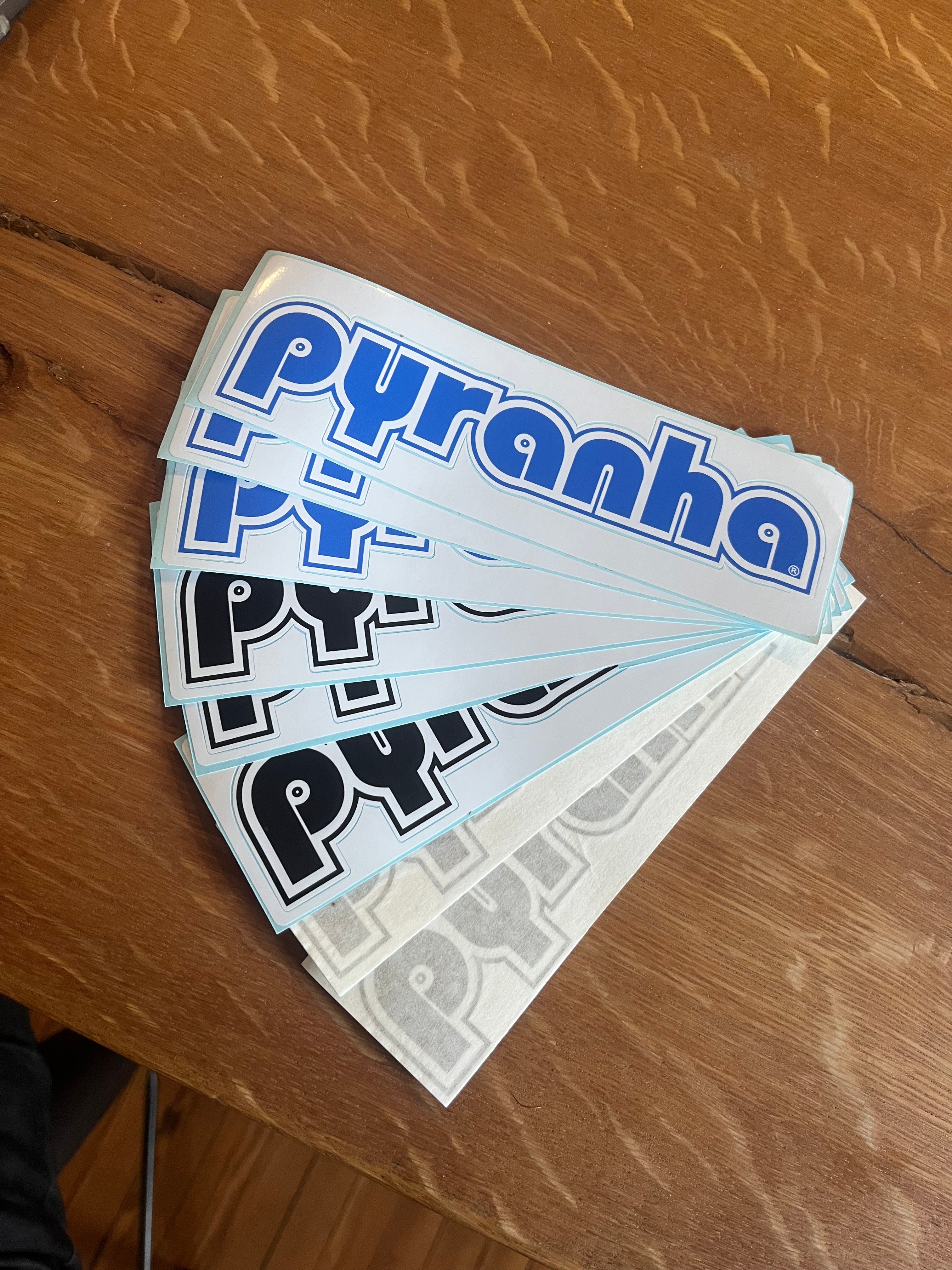Pyranha Stickers