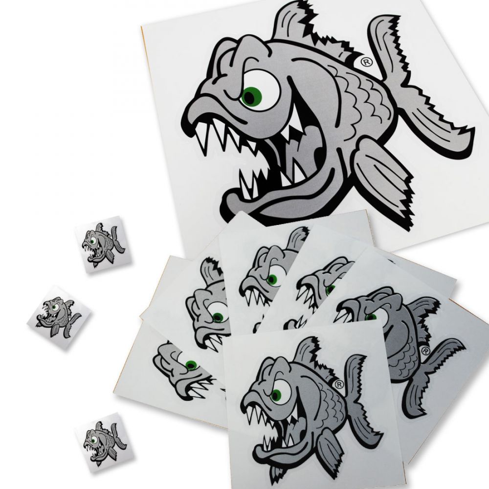 Pyranha Stickers