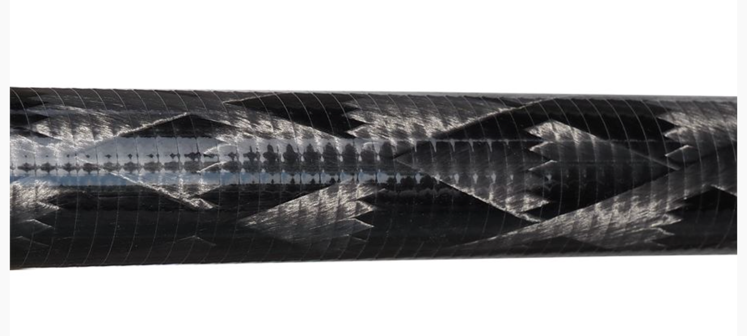 K1 CARBON 28mm, 120cm shaft: wound,incl.plastic oval & bushing,length 120cm